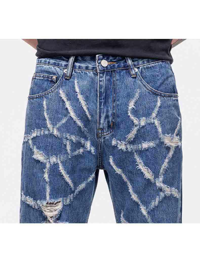 Ripped jeans-D612