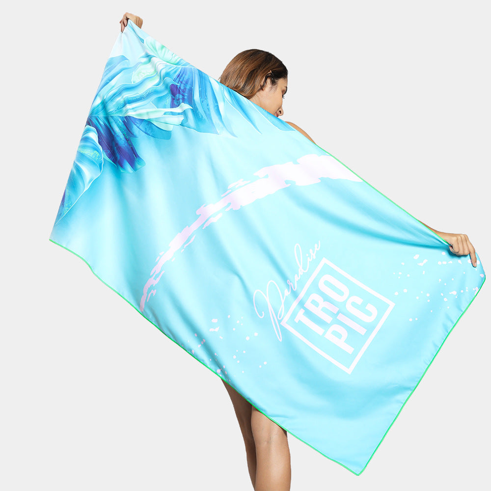 Printed Beach Towel -D247