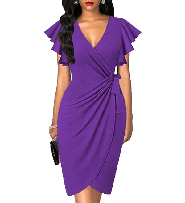 Sweet style slim dress-D148