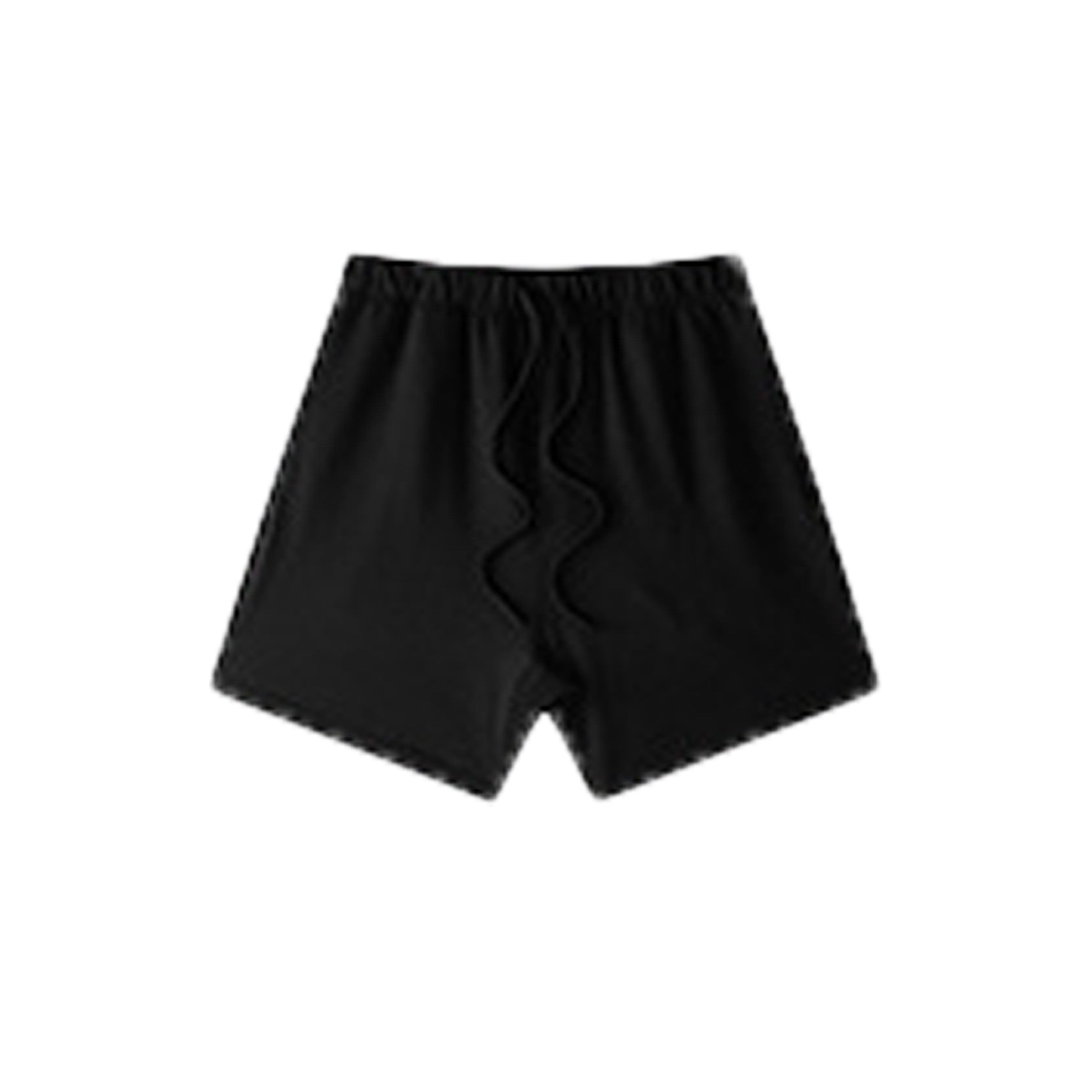Solid color drawstring shorts-C11