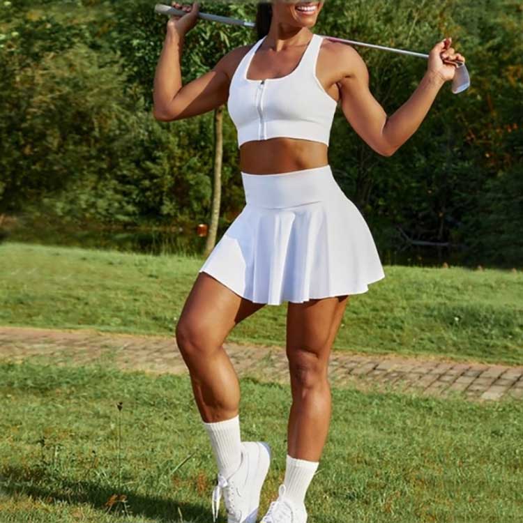 Tennis sports skirt-D865