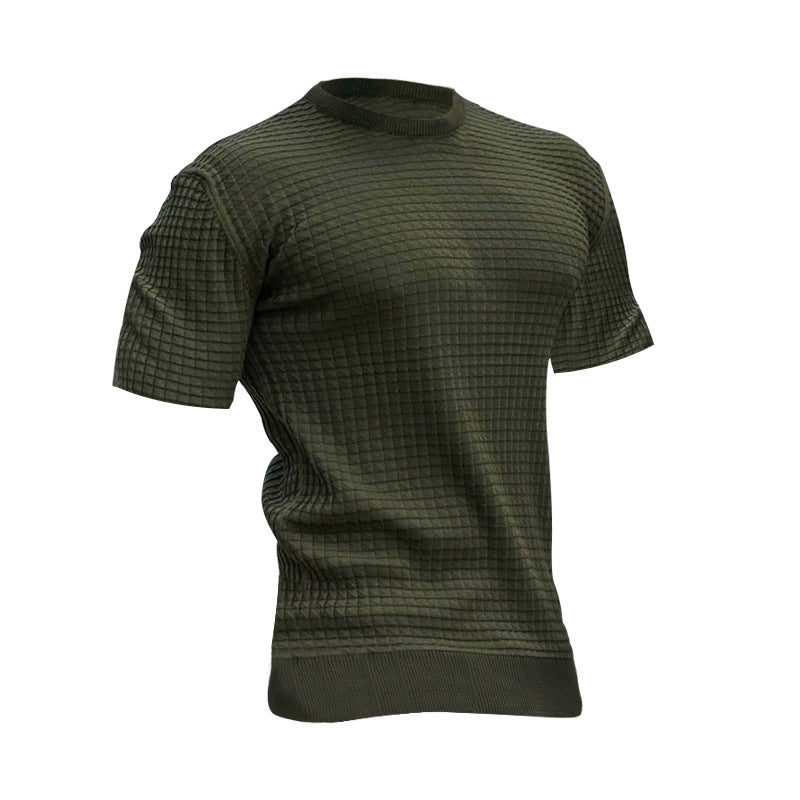 Small checkered tee-D817