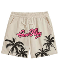 Multi-style drawstring shorts-D602