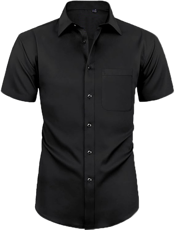 Busines solid color shirt-D188