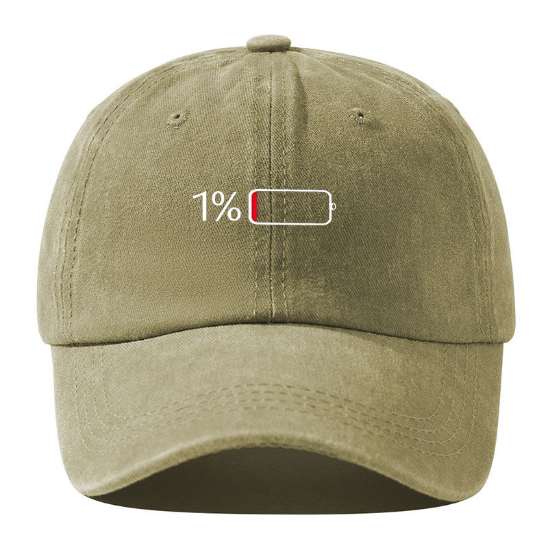 "Low Battery "Baseball Cap-D295