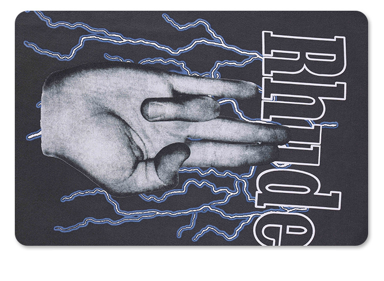Thunder & Palm Tee-D397
