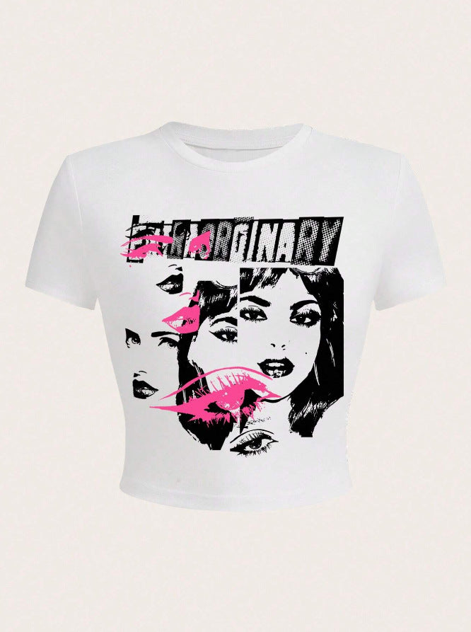 Design print tee-D658