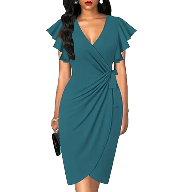 Sweet style slim dress-D148