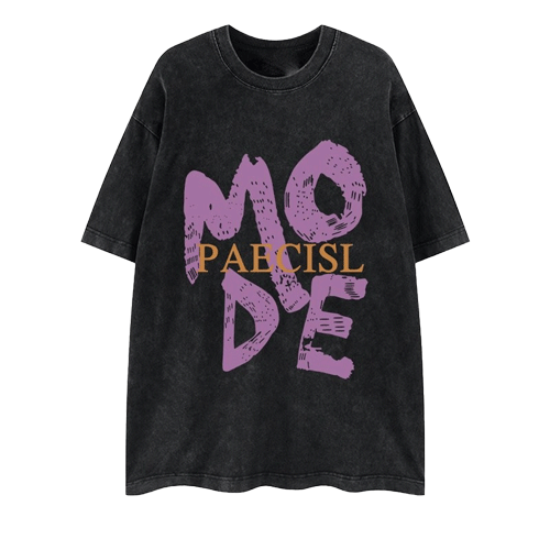 Crewneck vintage print TEE-D704
