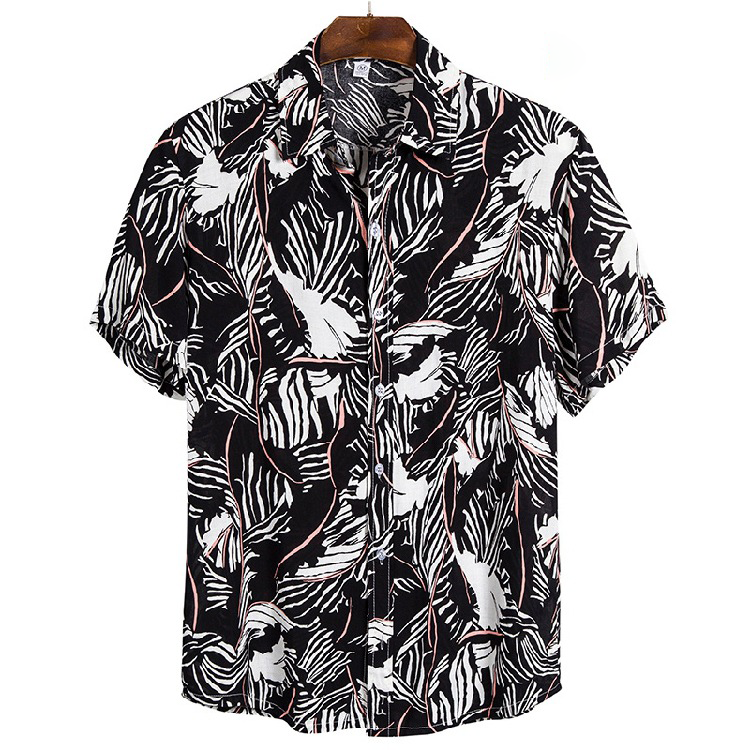 Printed shirt-D345