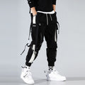 Spliced cuffed overalls-D326