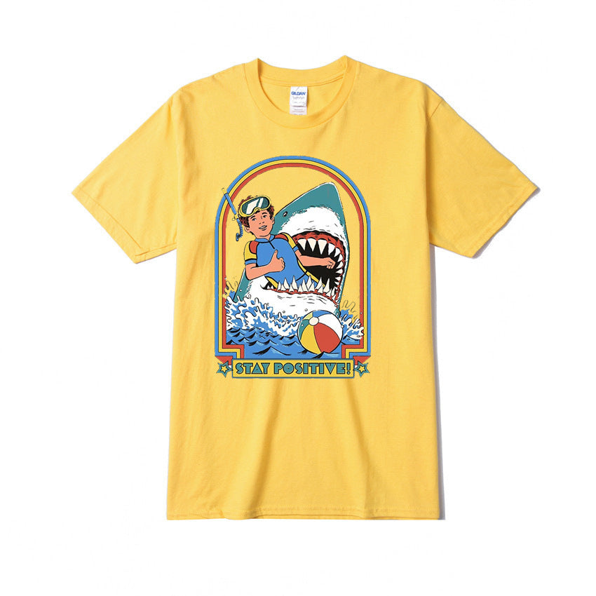 Printed T-Shirt-D539