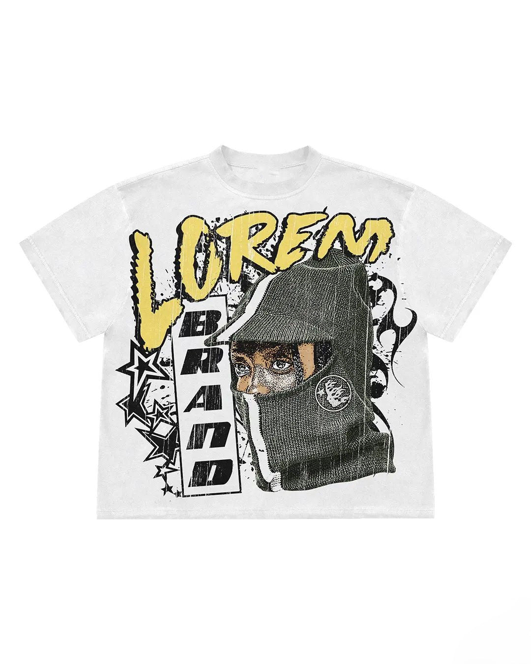 Oversized logo Tee-D606