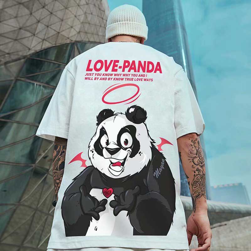Panda graffiti TEE-D263