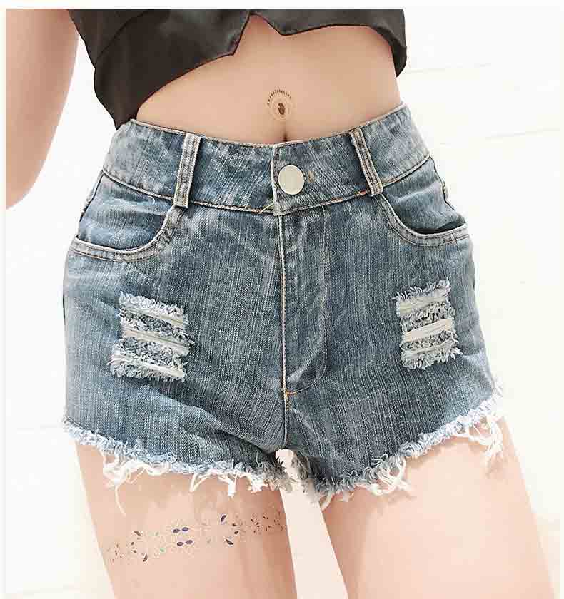 Sexy ripped pants-D576