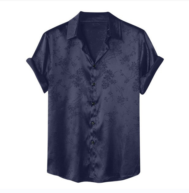 Simple printed shirt-D604