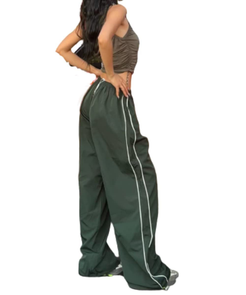 Oversize striped slacks-D320