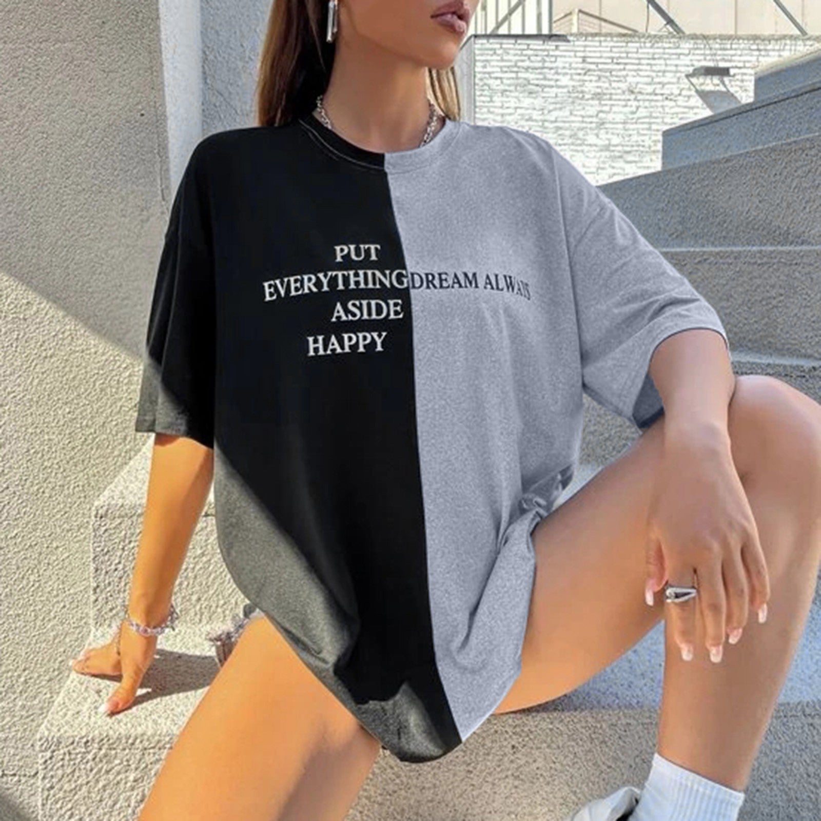 Large size TEE-D657