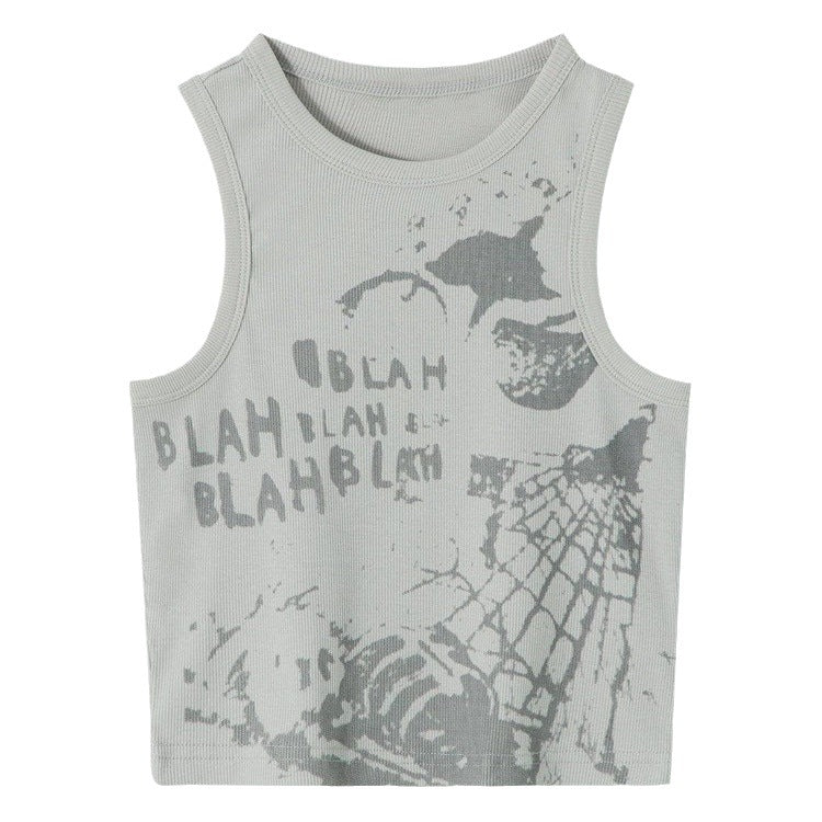 Print vest-D789