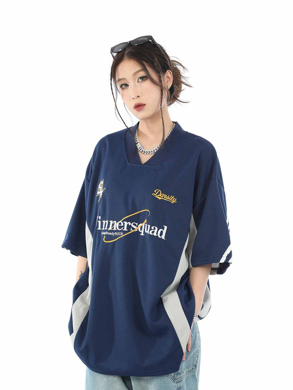 TEE-D514 estilo jersey | Inspanda