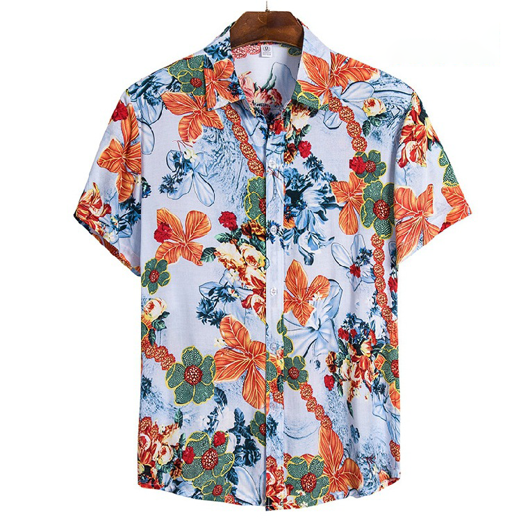 Printed shirt-D345