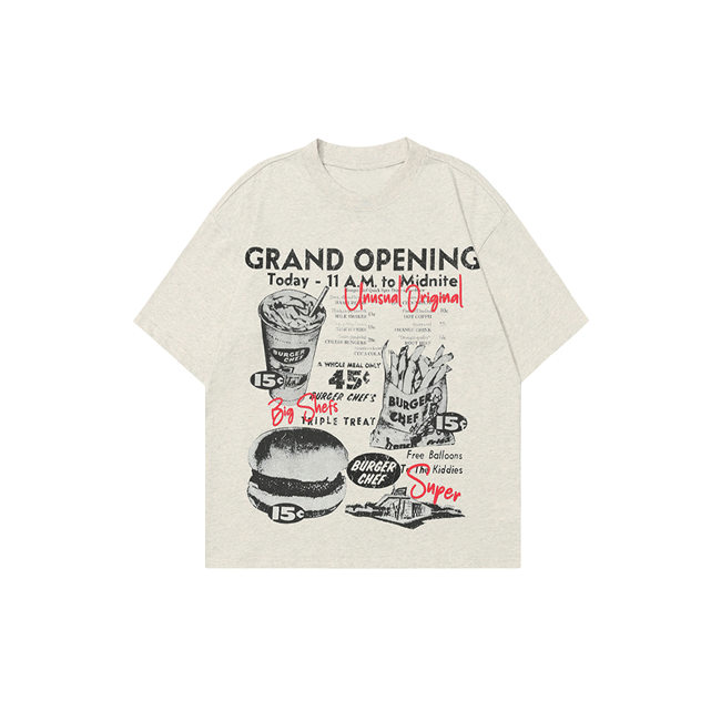 "Fast food"TEE-D489