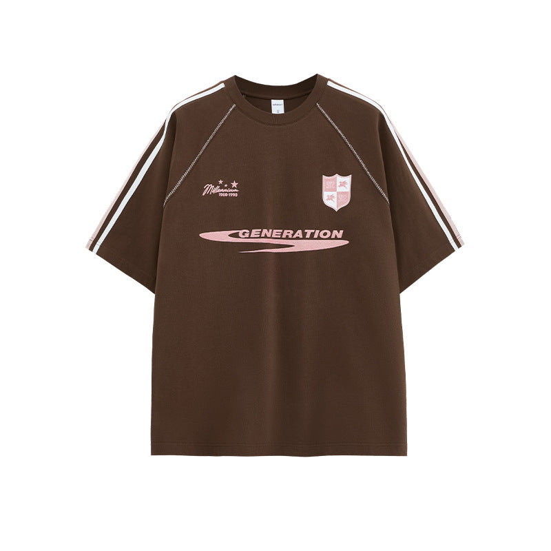 Line jersey style TEE-D521