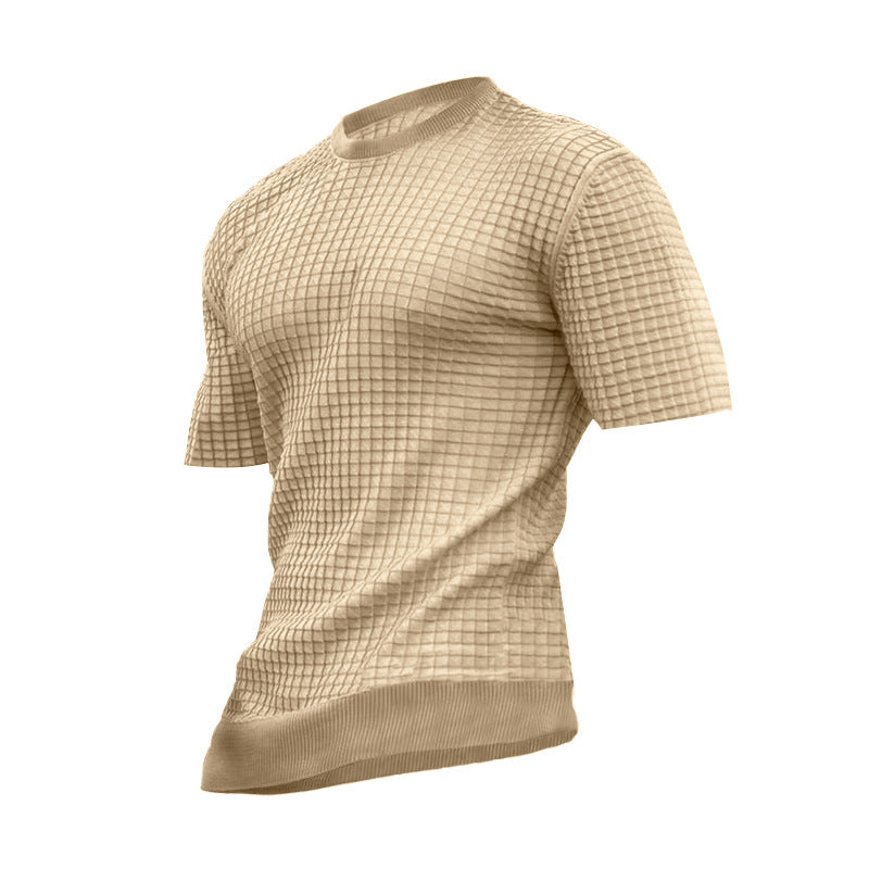 Small checkered tee-D817