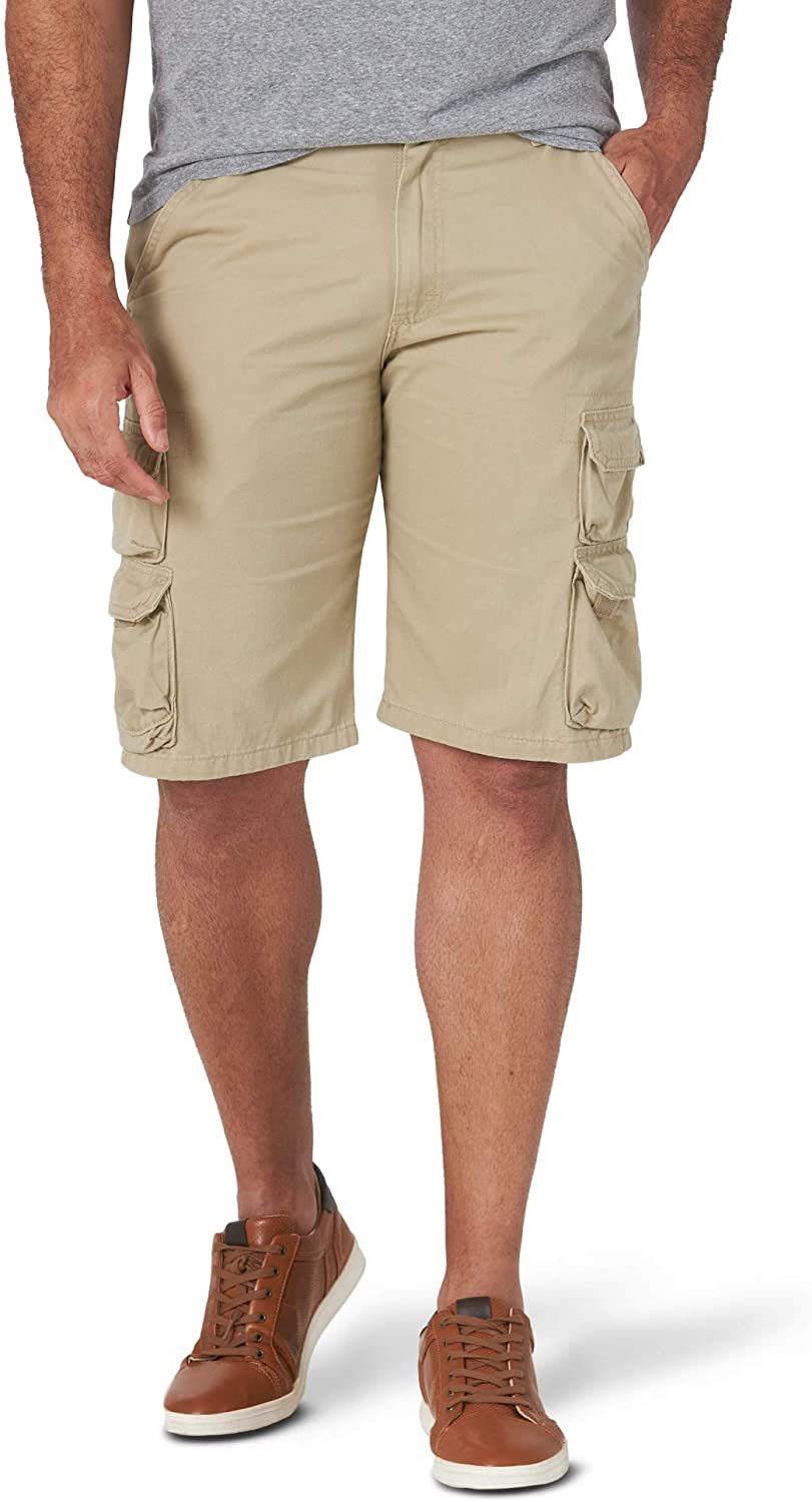 Multi-Pocket Cargo Shorts-D337