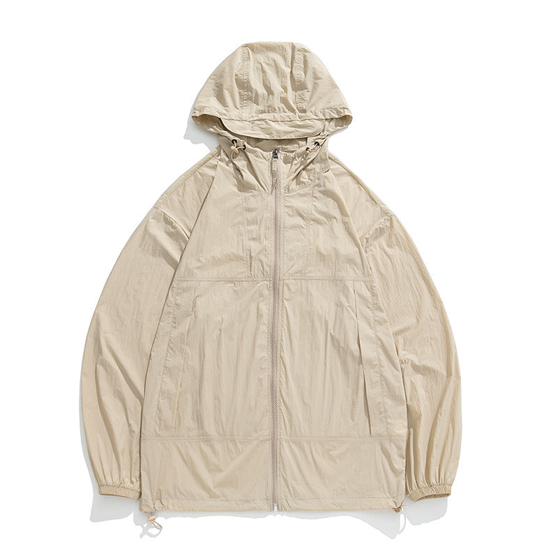 Outdoor hooded sun protection clothing-D790