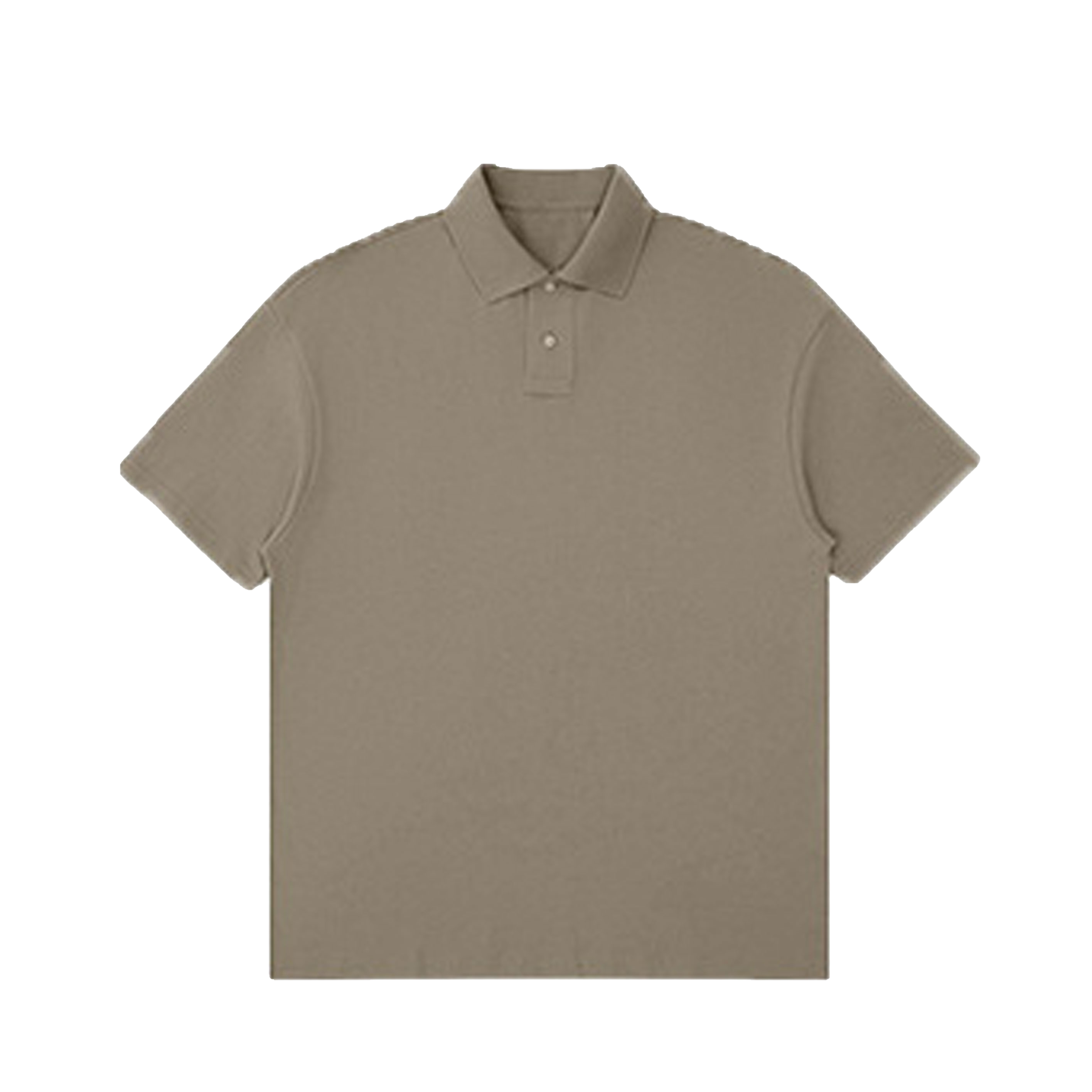Solid color poloi short -C7