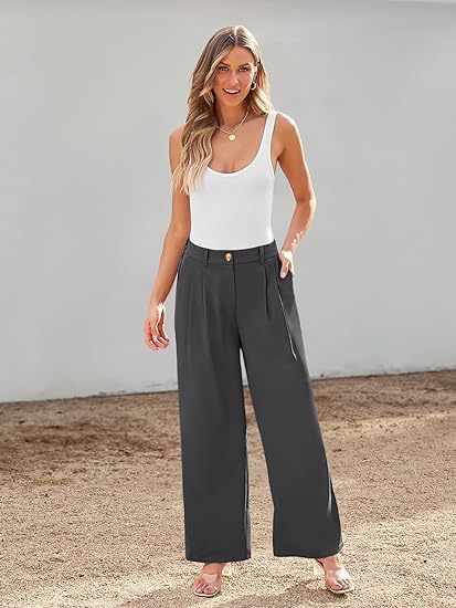 Business suit pants -D146