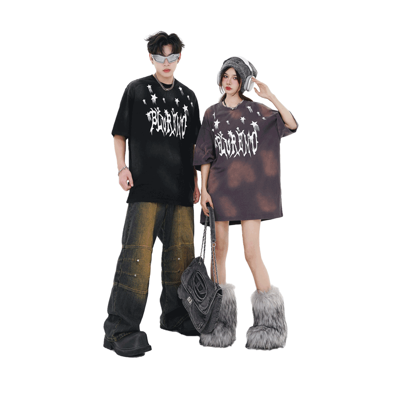 Star printed TEE-D11