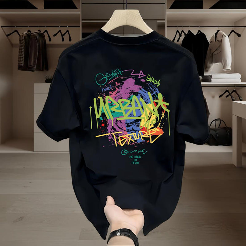 Printed trendy TEE-D484
