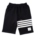 Drawstring striped shorts-D501