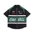 Vintage Embroidered Biker TEE-D456