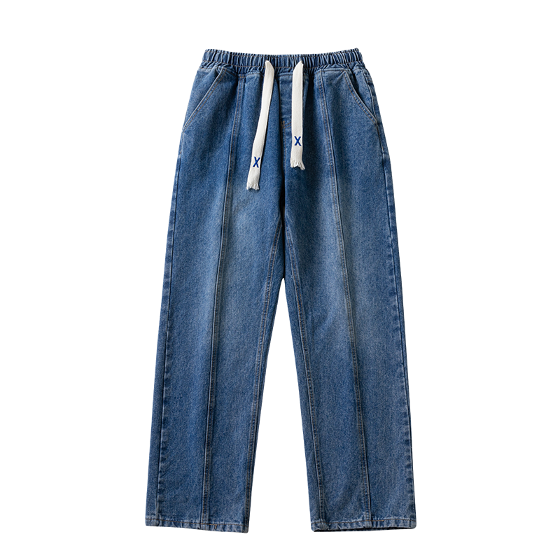 Straight-leg jeans-D75