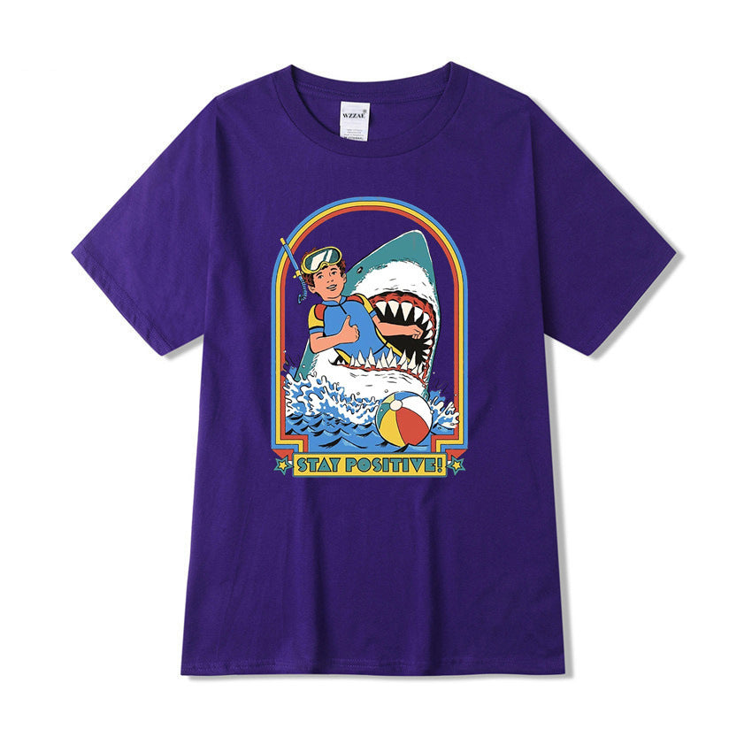 Printed T-Shirt-D539