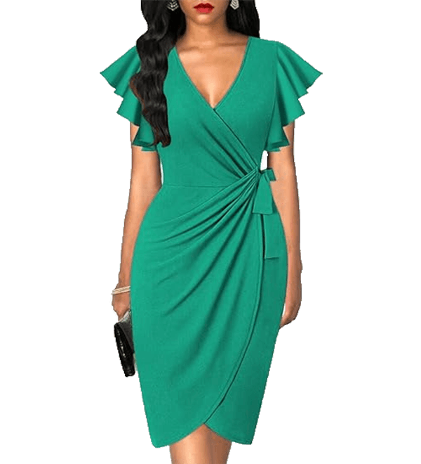 Sweet style slim dress-D148