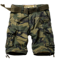 Camouflage overalls and shorts-D338