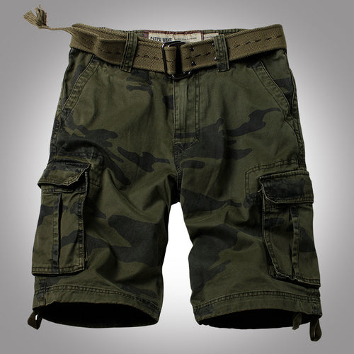 Camouflage overalls and shorts-D338
