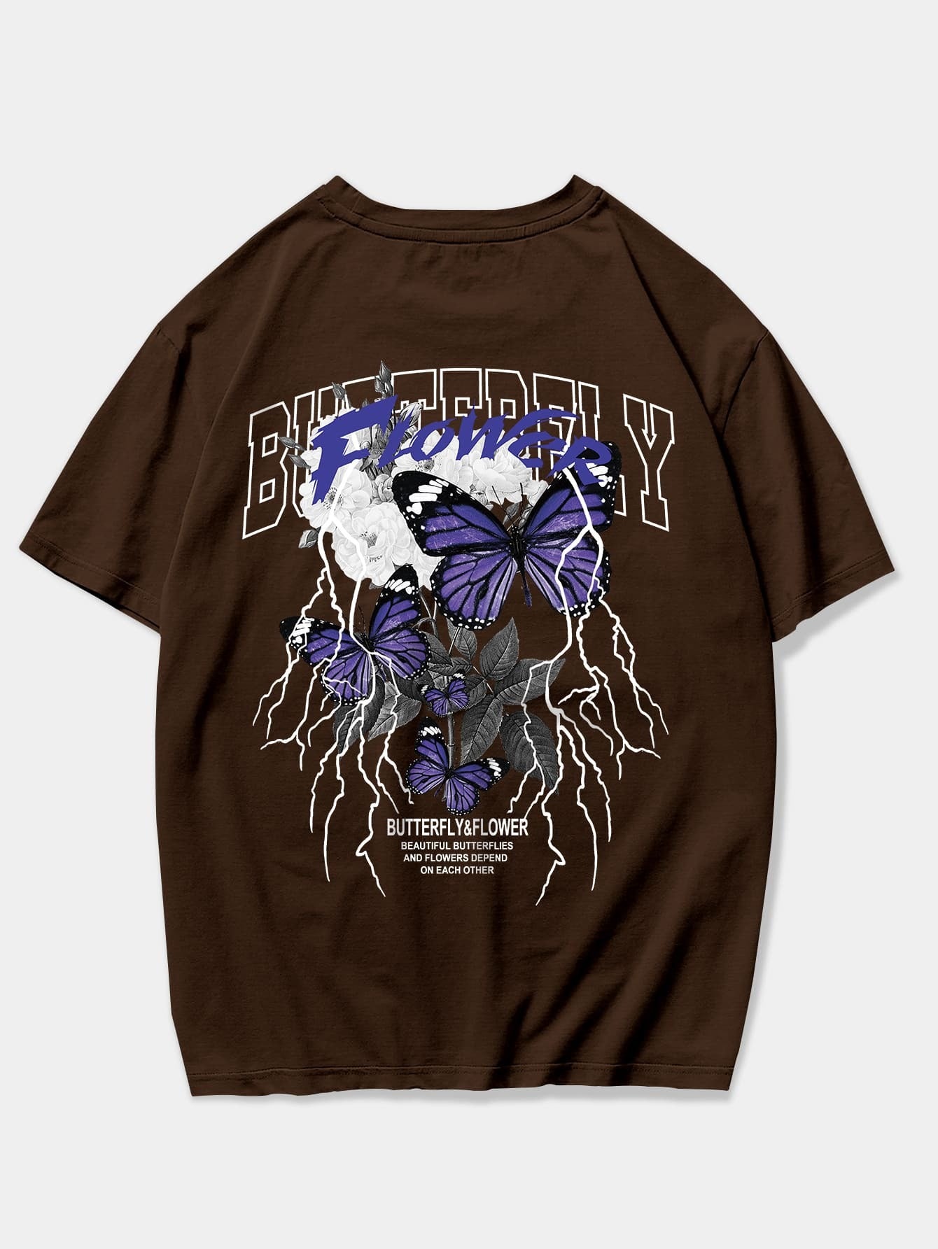 Oversized logo TEE-D618