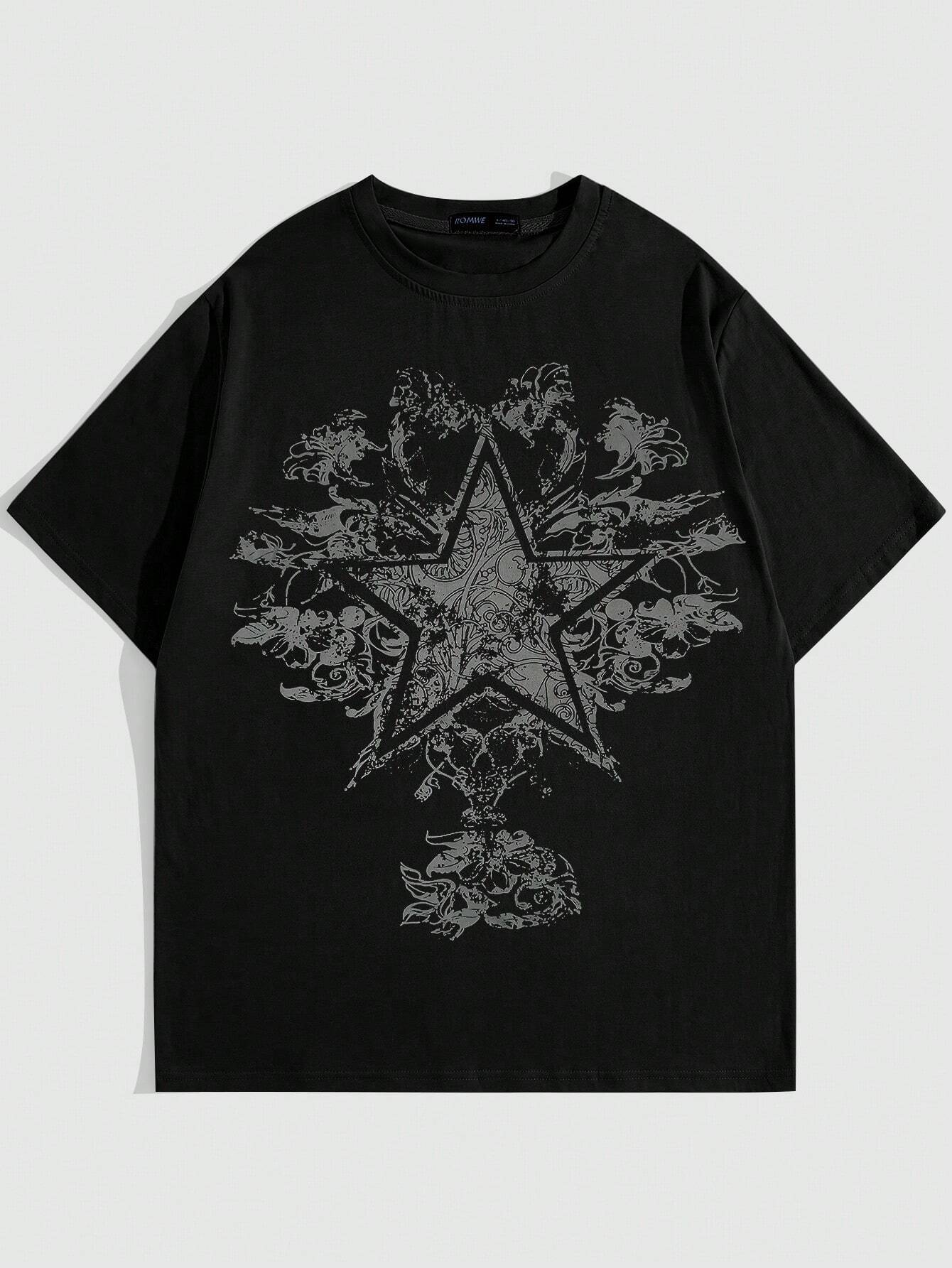 Oversized logo TEE-D618