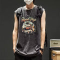 Sleeveless vest-D565