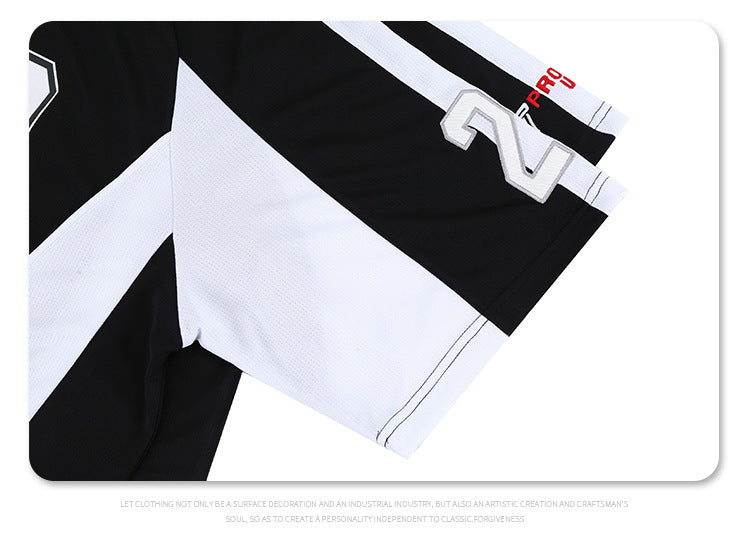 Retro polo football jersey-D356