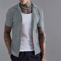 Striped shirt-D57