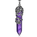 Necklace-D693 colgante de cristal natural | Inspanda