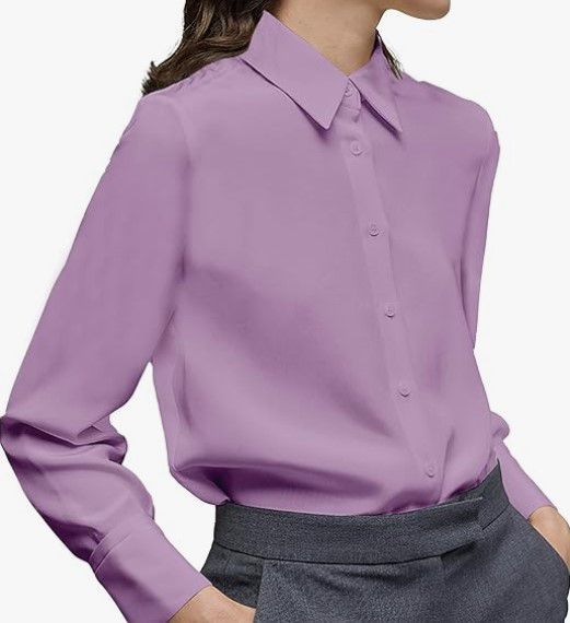 Slim solid color shirt-D119