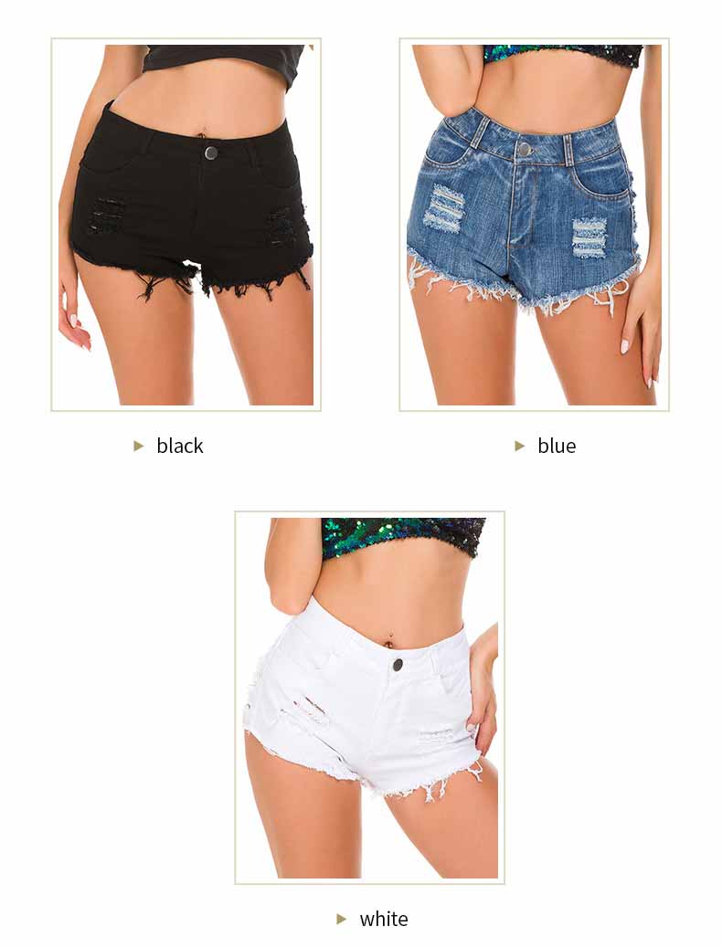 Sexy ripped pants-D576