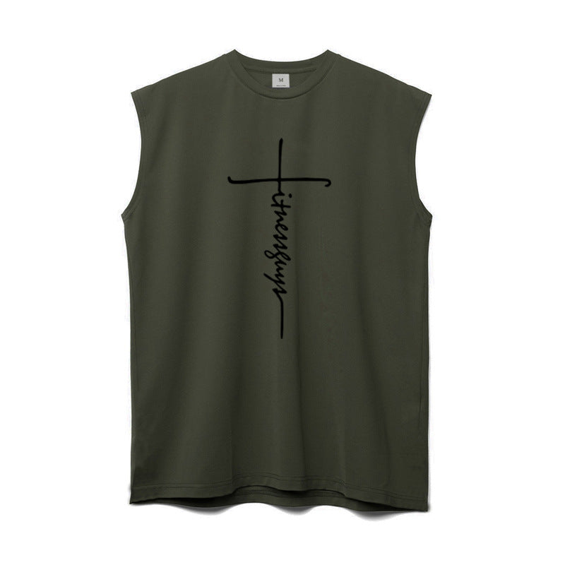 Lettering vest -D162